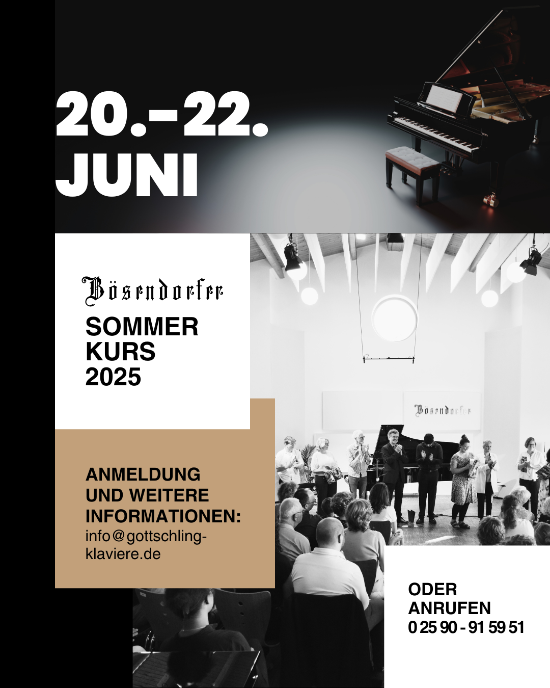 Bösendorfer Sommerkurs 2025 