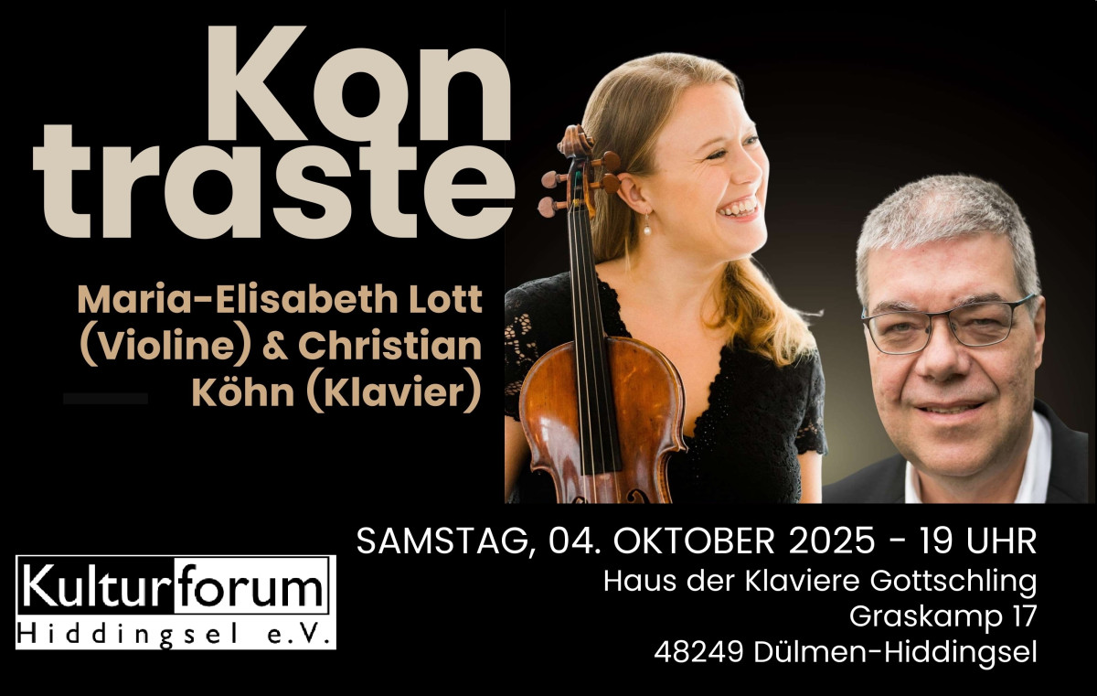 Foto Ankündigung Konzert am 04.10.25